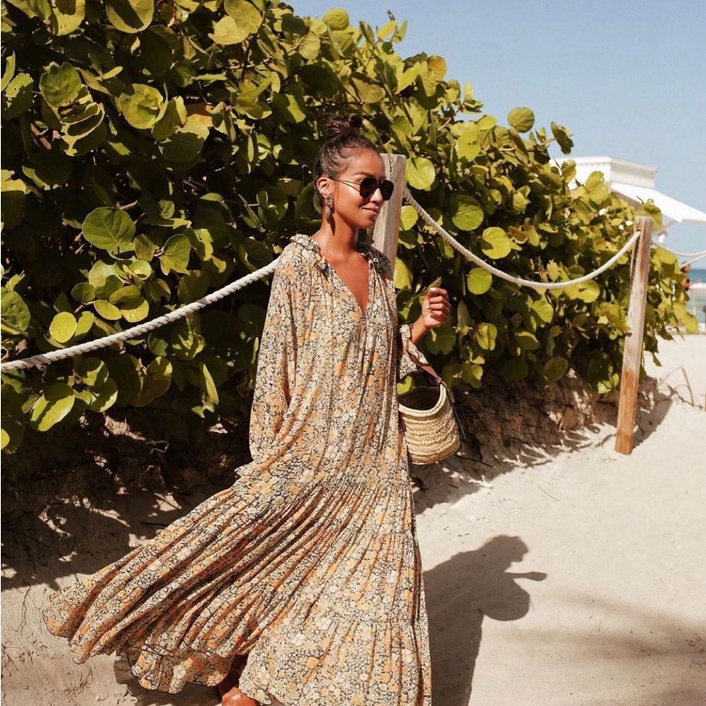 Free People feeling groovy maxi  Floral Dress